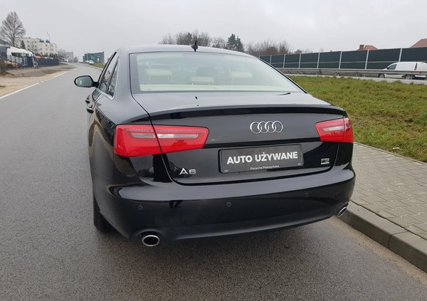 Audi A6 cena 73000 przebieg: 122000, rok produkcji 2013 z Borne Sulinowo małe 781